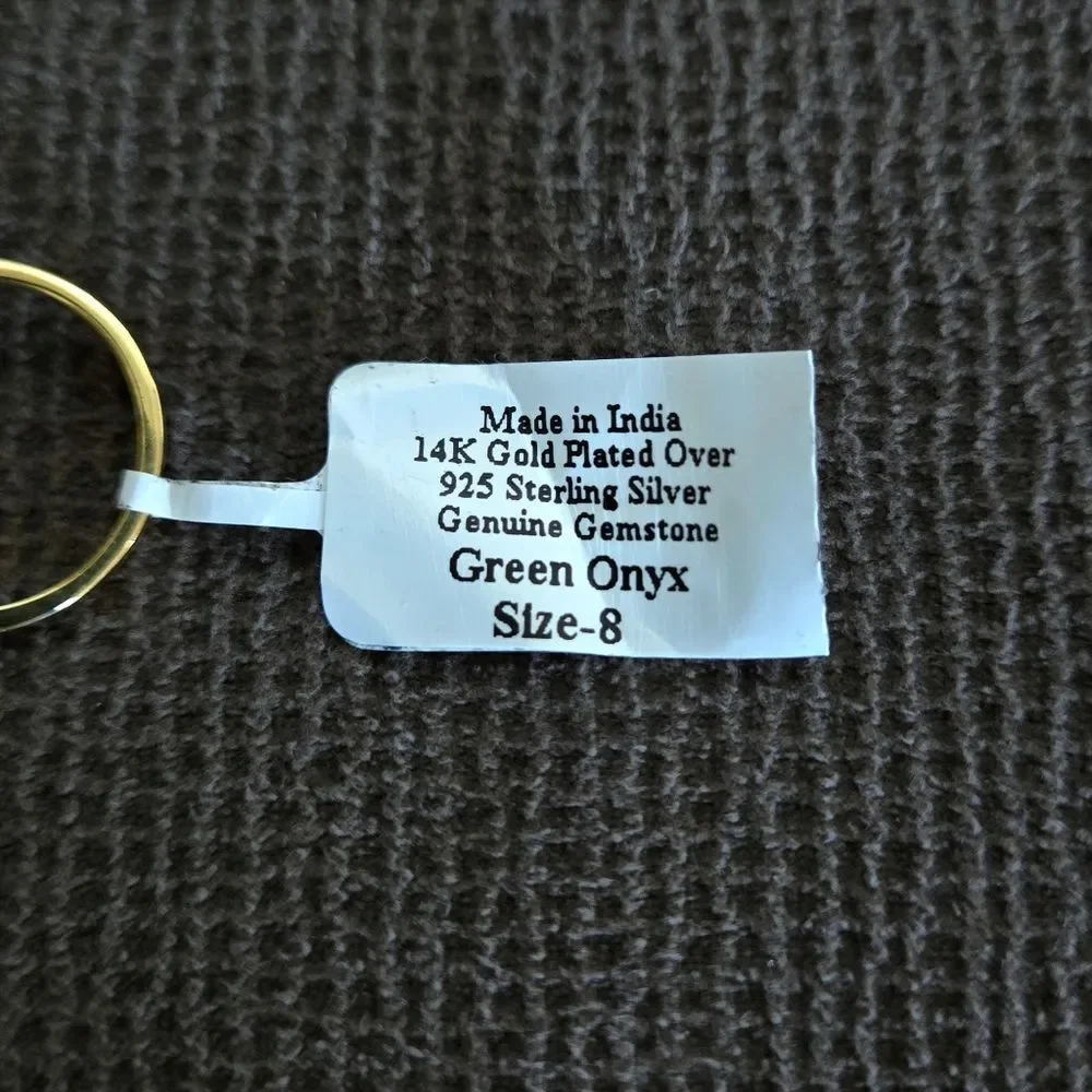 Shivam Green💚 Onyx Ring💍 - NWT